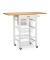 relaxdays Servierwagen braun 60,0 x 49,0 x 89,0 cm