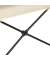 relaxdays Beistellregal braun, schwarz 95,0 x 35,0 x 80,0 cm