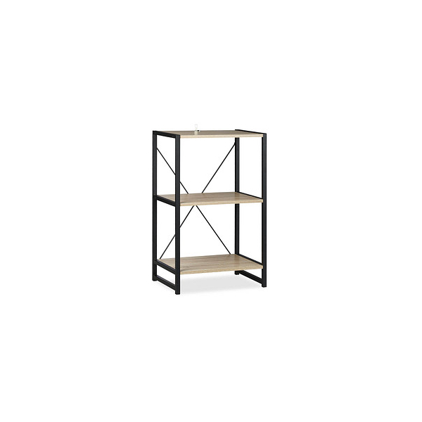 4052025251505 - Standregal Regal Industrial niedriges Bücherregal mit 3 Fächern HxBxT 80 x 50 x 35 cm PB Metall braun - Relaxdays 4052025251505 - Standregal Regal Industrial niedriges Bücherregal mit 3 Fächern HxBxT 80 x 50 x 35 cm PB Metall braun - Relaxdays