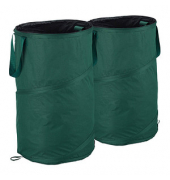 Gartenabfallsäcke 10026438_0, grün, 120 Liter, mit Griff