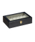 relaxdays Uhrenbox schwarz 31,0 x 20,0 x 8,0 cm