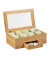 relaxdays Teebox braun 33,0 x 20,0 cm