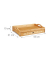 relaxdays Tablett braun 43,0 x 31,0 cm