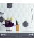 relaxdays Messerblock silber, braun