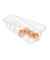 relaxdays Eierbox 8,0 cm hoch transparent