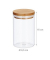Vorratsdosen 16,0 cm hoch transparent