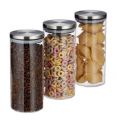 Vorratsdosen 22,0 cm hoch transparent
