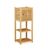 relaxdays Beistellregal braun 35,0 x 29,0 x 87,5 cm