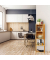 relaxdays Beistellregal braun 35,0 x 29,0 x 113,0 cm