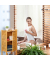 relaxdays Beistellregal braun 35,0 x 29,0 x 113,0 cm