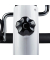 relaxdays Arm- und Beintrainer schwarz