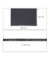 6 relaxdays Schieferplatten grau 26,0 x 16,0 cm