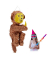 relaxdays Piñata braun/gelb Affe
