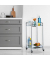 relaxdays Servierwagen silber 50,0 x 50,0 x 75,0 cm