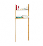 Waschmaschinenregal braun 66,0 x 30,0 x 175,0 cm Waschmaschinenregal