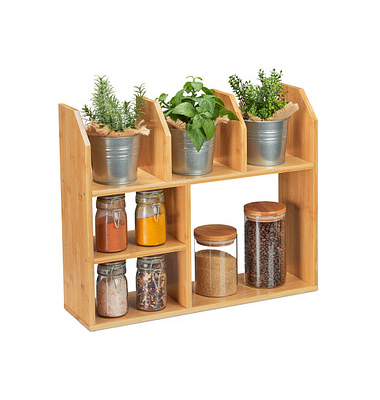 Küchen-Organizer natur 55,0 x 16,0 x 45,5 cm Küchen-Organizer