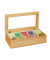 relaxdays Teebox braun 37,0 x 20,0 cm