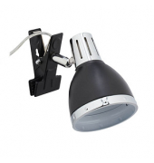 relaxdays Tischlampe schwarz