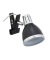 relaxdays Tischlampe schwarz