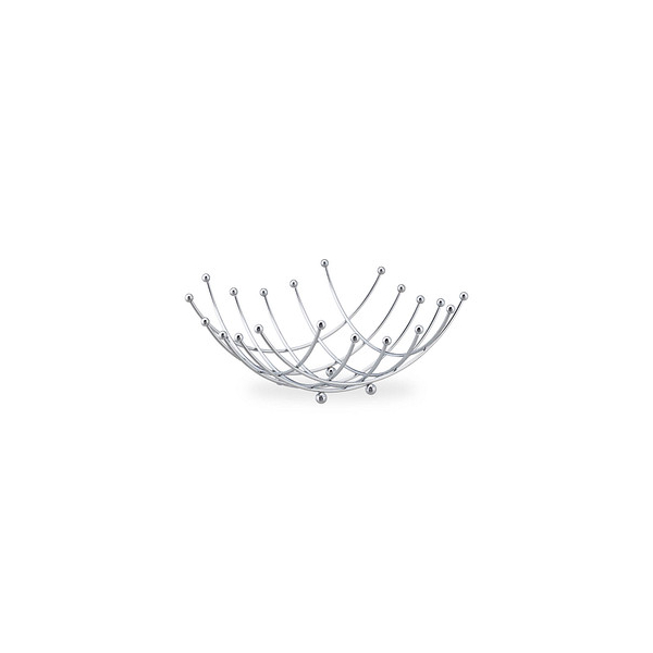4052025325787 - Obstschale dekorativer Obstkorb Eisen verchromt Obst & Gemüse Gitter Design hbt 10 x 26 x 26 cm silber - Relaxdays 4052025325787 - Obstschale dekorativer Obstkorb Eisen verchromt Obst & Gemüse Gitter Design hbt 10 x 26 x 26 cm silber - Relaxdays
