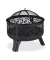 relaxdays Feuerschale schwarz 60,0 cm