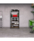 relaxdays Schwerlastregal schwarz/braun 100,0 x 45,0 x 220,0 cm
