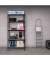 relaxdays Schwerlastregal schwarz/braun 90,0 x 60,0 x 200,0 cm