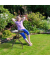 relaxdays Gartentisch braun rund