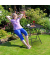 relaxdays Gartentisch anthrazit quadratisch