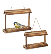 Vogelfutterspender braun