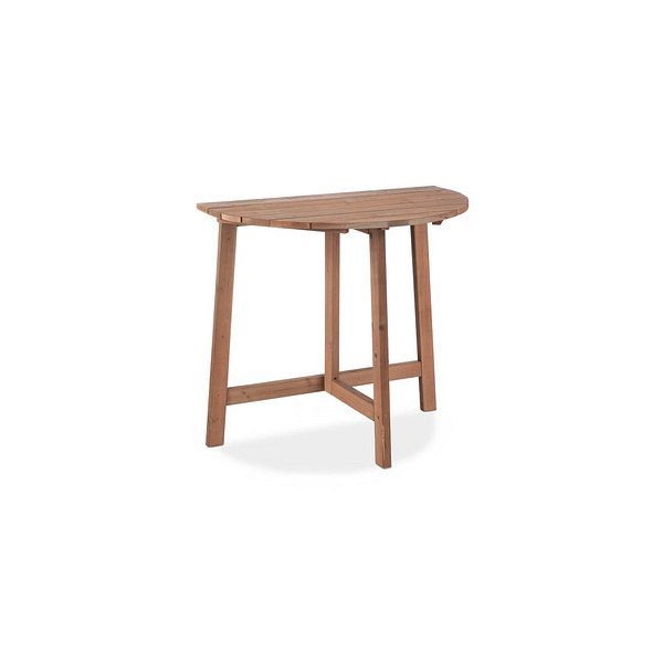 4052025386580 - Klapptisch halbrund HxBxT 74 x 80 x 50 cm Balkon Terrasse & Garten Holz Outdoor Wandklapptisch braun - Relaxdays 4052025386580 - Klapptisch halbrund HxBxT 74 x 80 x 50 cm Balkon Terrasse & Garten Holz Outdoor Wandklapptisch braun - Relaxdays