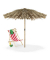 relaxdays Sonnenschirm Hawaii rund braun