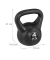 relaxdays Kettlebell schwarz