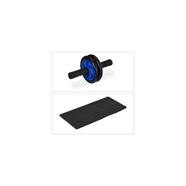 4052025887186 - Bauchtrainer schwarz 4052025887186 relaxdays