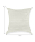 relaxdays Sonnensegel quadratisch weiß 2,0 x 2,0 m