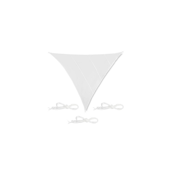 4052025893361 - Sonnensegel dreieckig weiß 60 x 60 m 4052025893361 relaxda 4052025893361 - Sonnensegel dreieckig weiß 60 x 60 m 4052025893361 relaxda