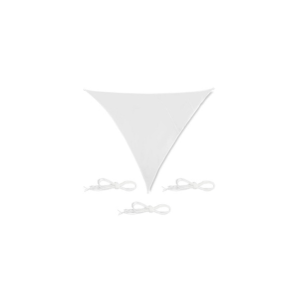 4052025893392 - Sonnensegel dreieckig weiß 30 x 30 m 4052025893392 relaxda 4052025893392 - Sonnensegel dreieckig weiß 30 x 30 m 4052025893392 relaxda