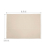 relaxdays Sonnensegel rechteckig beige 3,5 x 4,5 m
