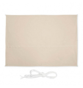relaxdays Sonnensegel rechteckig beige 2,5 x 3,5 m