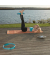 relaxdays Yogamatte schwarz