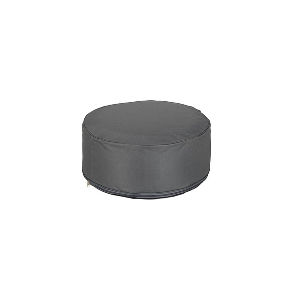4052025903947 - Aufblasbarer Hocker Outdoor Pouf für Camping & Garten Sitzhocker rund Sitzpouf HxD 26 x 56 cm dunkelgrau - Relaxdays 4052025903947 - Aufblasbarer Hocker Outdoor Pouf für Camping & Garten Sitzhocker rund Sitzpouf HxD 26 x 56 cm dunkelgrau - Relaxdays
