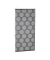 relaxdays Duschrollo schwarz, grau 80,0 x 240,0 cm