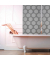 relaxdays Duschrollo schwarz, grau 80,0 x 240,0 cm
