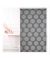 relaxdays Duschrollo schwarz, grau 100,0 x 240,0 cm