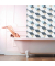 relaxdays Duschrollo Dreiecke 120,0 x 240,0 cm
