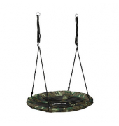 relaxdays Nestschaukel grün 90,0 cm