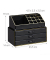 relaxdays Make-Up-Organizer schwarz