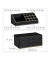 relaxdays Make-Up-Organizer schwarz