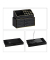 relaxdays Make-Up-Organizer schwarz