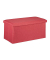 relaxdays Sitztruhe 10031616_708 rot Holz 76,5 cm